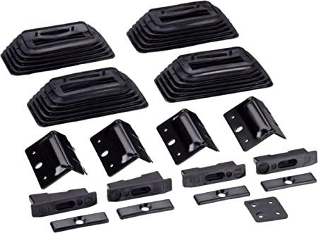Set de montare bare transversale GREEN VALLEY 156 113, compatibil cu Mercedes Benz Clasa A II (2004-2012) și Mercedes Benz Clasa B I (2005-2011)